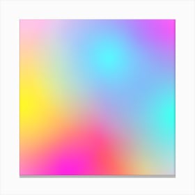 Colorful Abstract Background Canvas Print