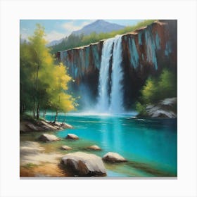 Waterfall 25 Canvas Print