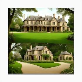 Victorian House 1 Canvas Print