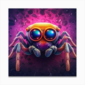 Spider With Big Eyes Canvas Print