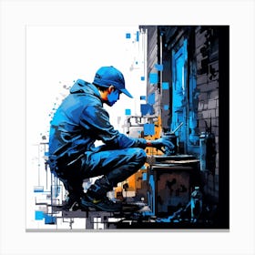 Street Art 6 Canvas Print