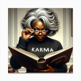 Karma Canvas Print