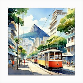 Rio De Janeiro Canvas Print