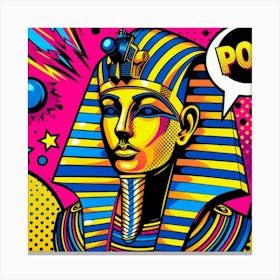 Pop Pharaoh Senubhotep Canvas Print