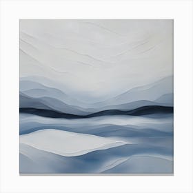 Abstract 'Blue Sky' Canvas Print