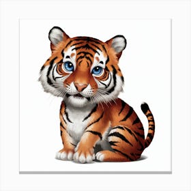 Tiger Cub 1 Canvas Print