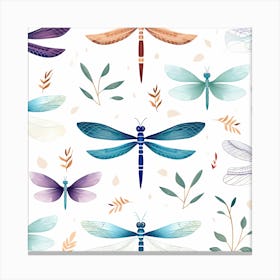Dragonflies 18 Canvas Print