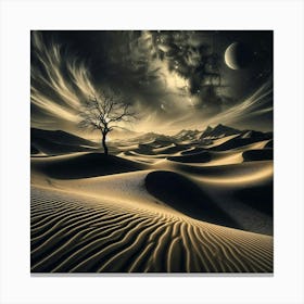 Desert Landscape 19 Canvas Print