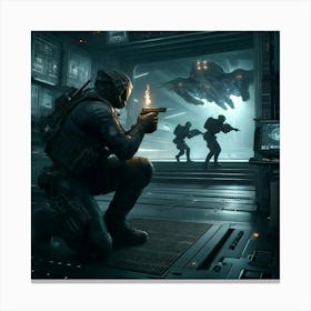 Emberblade Commandos High Stakes Mission Canvas Print