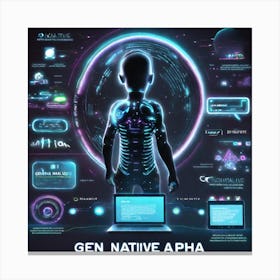 Gen Native Apha Canvas Print