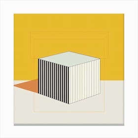Abstract Minimalistic Geometric Contemporary Boho 5 Canvas Print