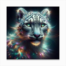 Snow Leopard 27 Canvas Print