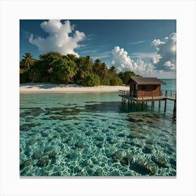 Maldives Canvas Print