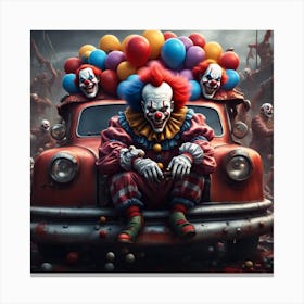 It'S A Clown Car 1 Canvas Print