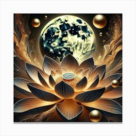 Lotus Flower 160 Canvas Print