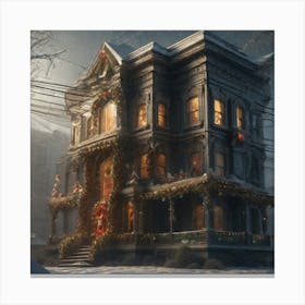 Victorian House 6 Canvas Print