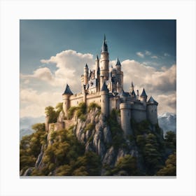 Cinderella Castle 13 Canvas Print