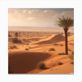 Sahara Desert 164 Canvas Print