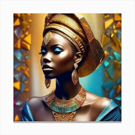 Beautiful African Woman 2 Canvas Print