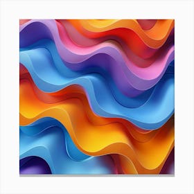 Abstract Background 372 Canvas Print