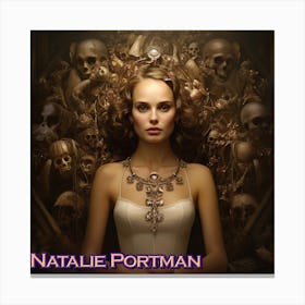Natalie Portman 3 Canvas Print