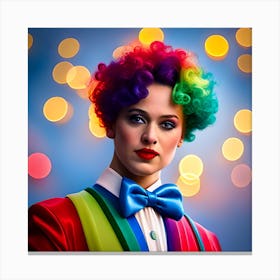 Clown Canvas Print