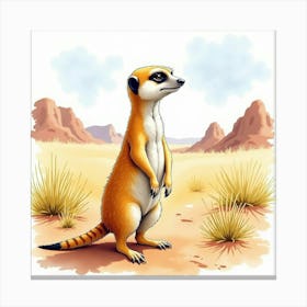 Meerkat 1 Canvas Print