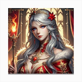 Queen Sorath Updated Portrait Canvas Print