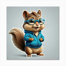 Chipmunk 14 Canvas Print