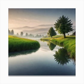 Peaceful Landscapes Photo (49) Canvas Print