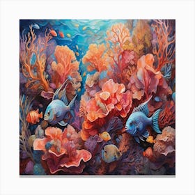 Coral Reef 1 Canvas Print