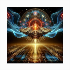 Psychedelic Art 24 Canvas Print