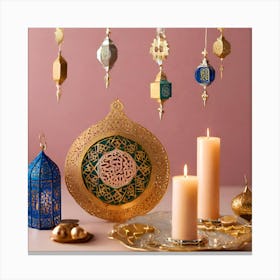 Islamic Decor Canvas Print