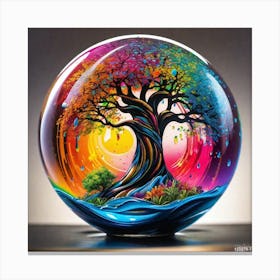 Tree Of Life 85 Canvas Print