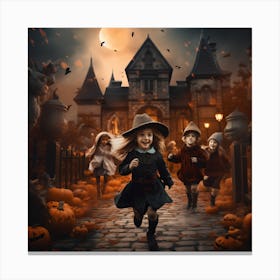 Halloween Collection By Csaba Fikker 57 Canvas Print