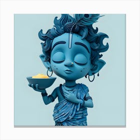 Lord Krishna 2 Canvas Print