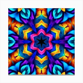 Psychedelic Mandala 54 Lienzo