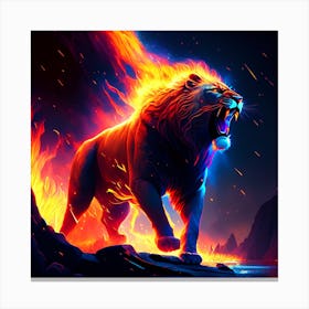 The Roar Canvas Print