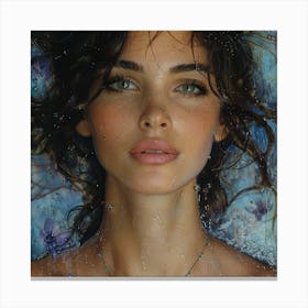 Beautiful Woman Canvas Print