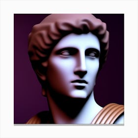 Bust Of Aphrodite 3 Canvas Print