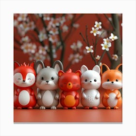 Chinese New Year Canvas Print