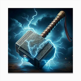 Thor Hammer 1 Canvas Print