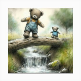 Teddy Bears 20 Canvas Print