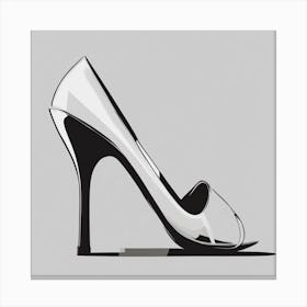 High Heeled Shoe 3 Canvas Print