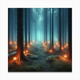 Forest Fires Canvas Print