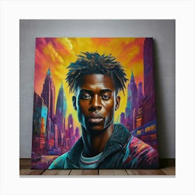 The African-American Man Canvas Print