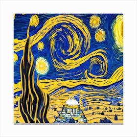 Starry Night 31 Canvas Print