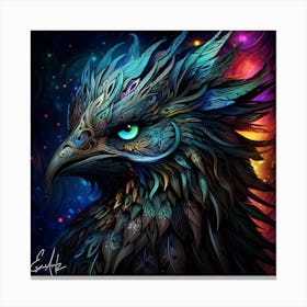 Colorful, Dark Style, Noctralis Canvas Print