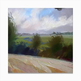 Near Burford Landscape Canvas Print