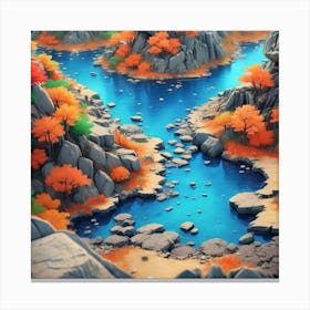 Autumn Landscape Canvas Print